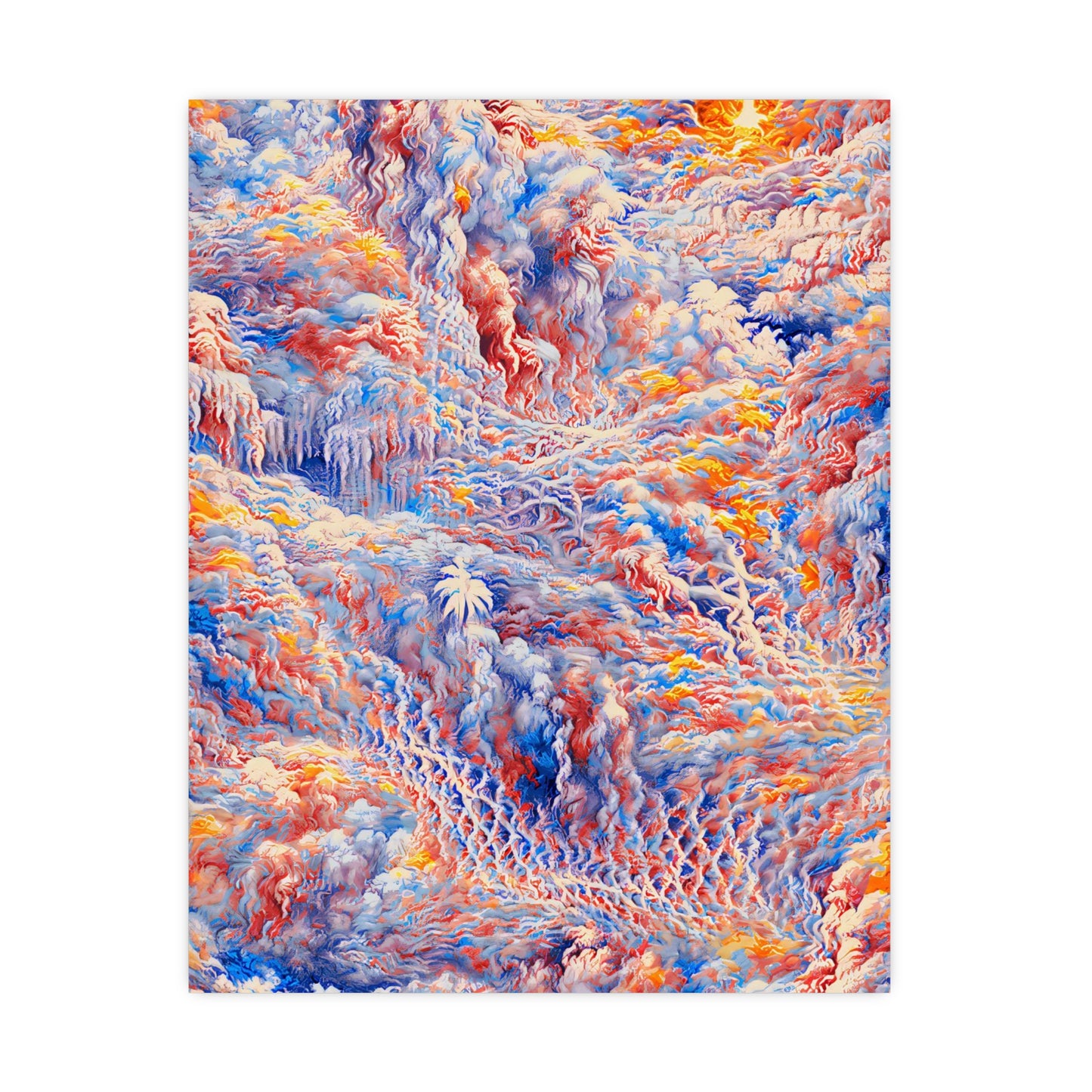 "Heavenly Fractals #2" | 11" x 14" | Premium Matte Print