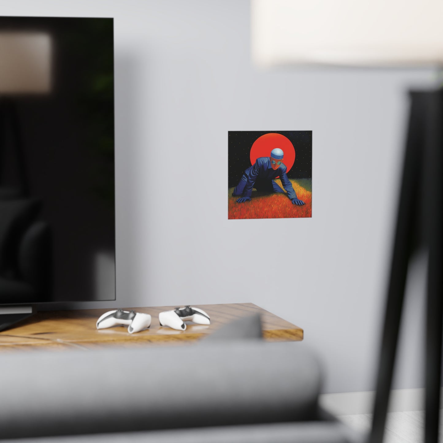 "Where Are My Keys?" | Premium Matte Square Print