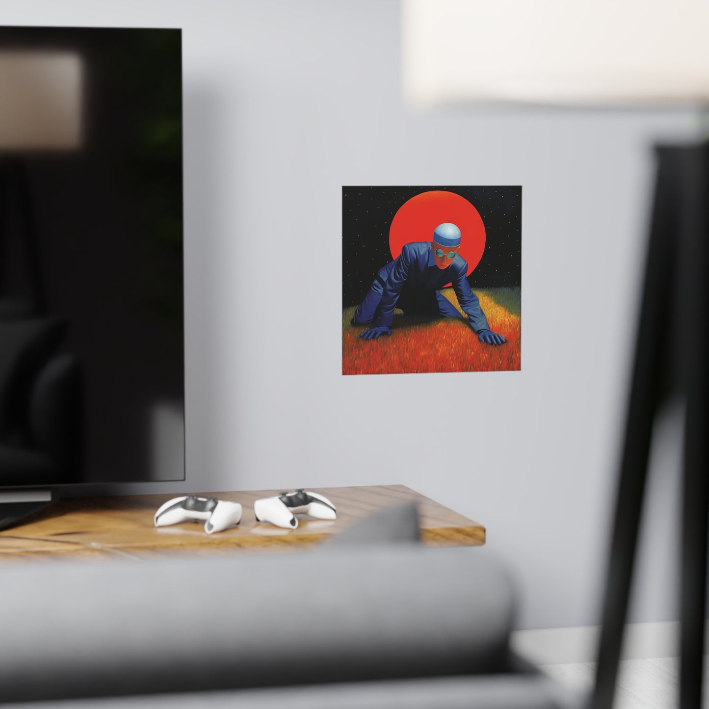 "Where Are My Keys?" | Premium Matte Square Print